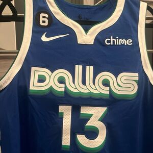 Nike Dallas Mavericks Blue Jersey